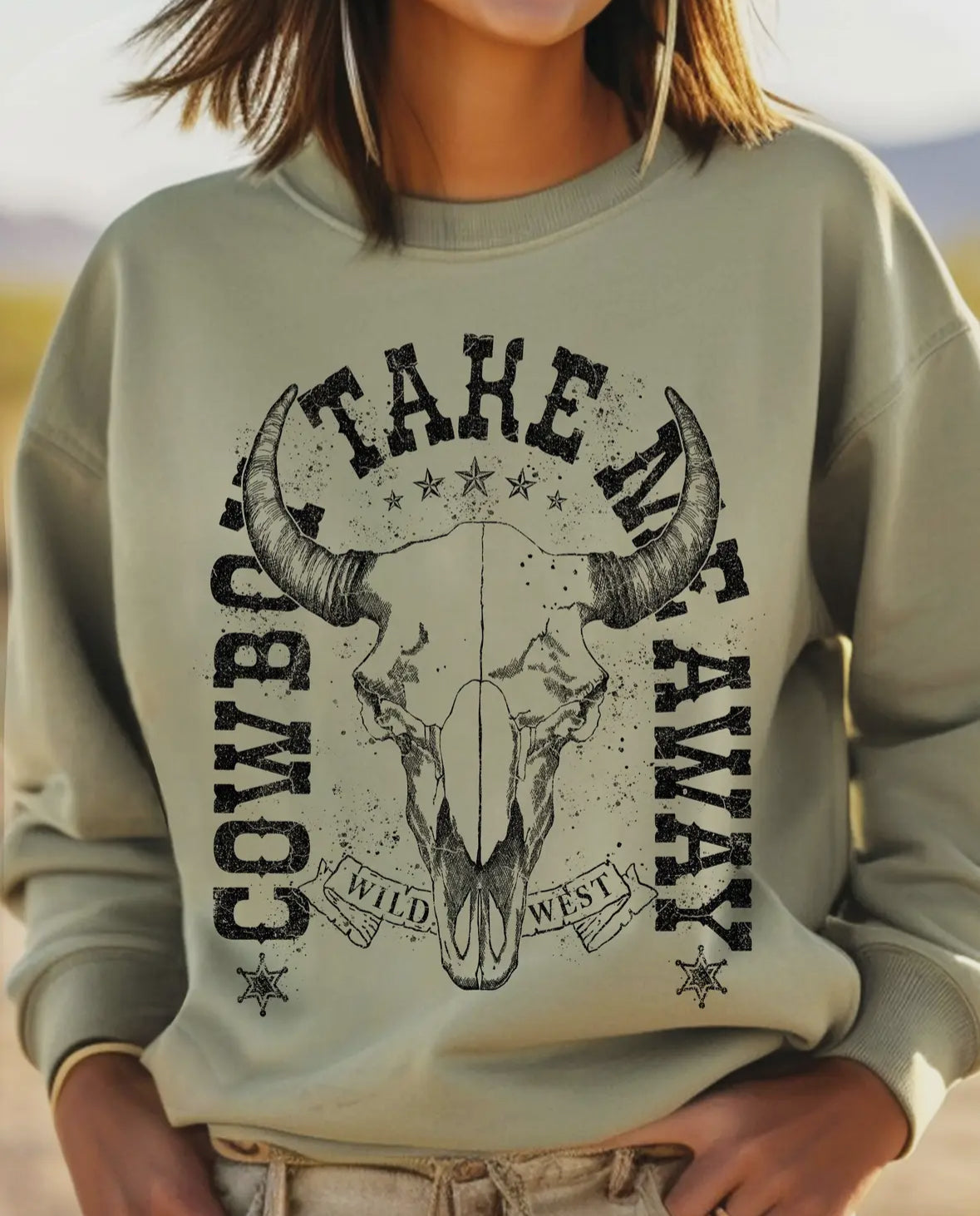 Cowboy Take Me Away Sweatshirt