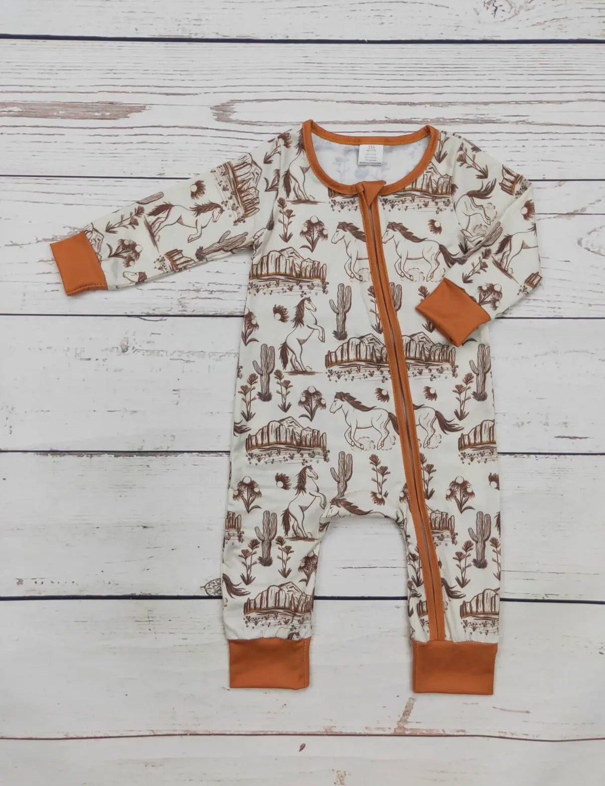 Boys Western Rodeo One Piece