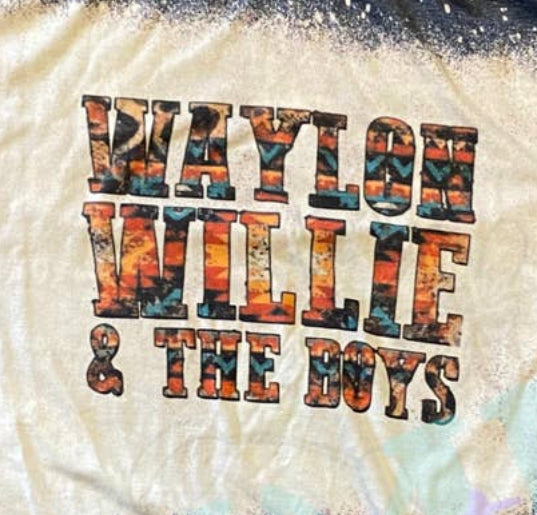 Willie Waylon & the Boys T-shirt