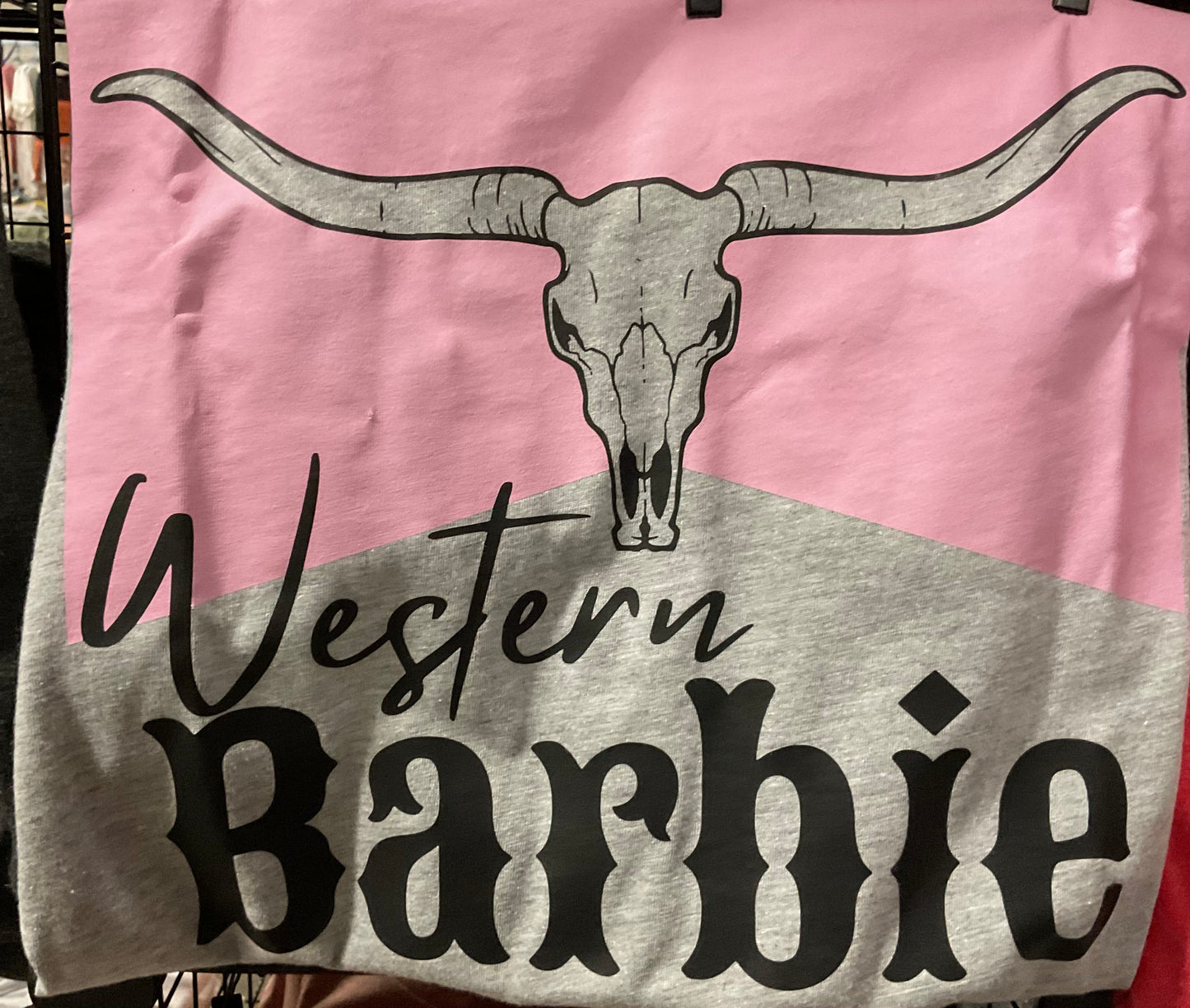 Western Barbie Long Sleeve Tshirt