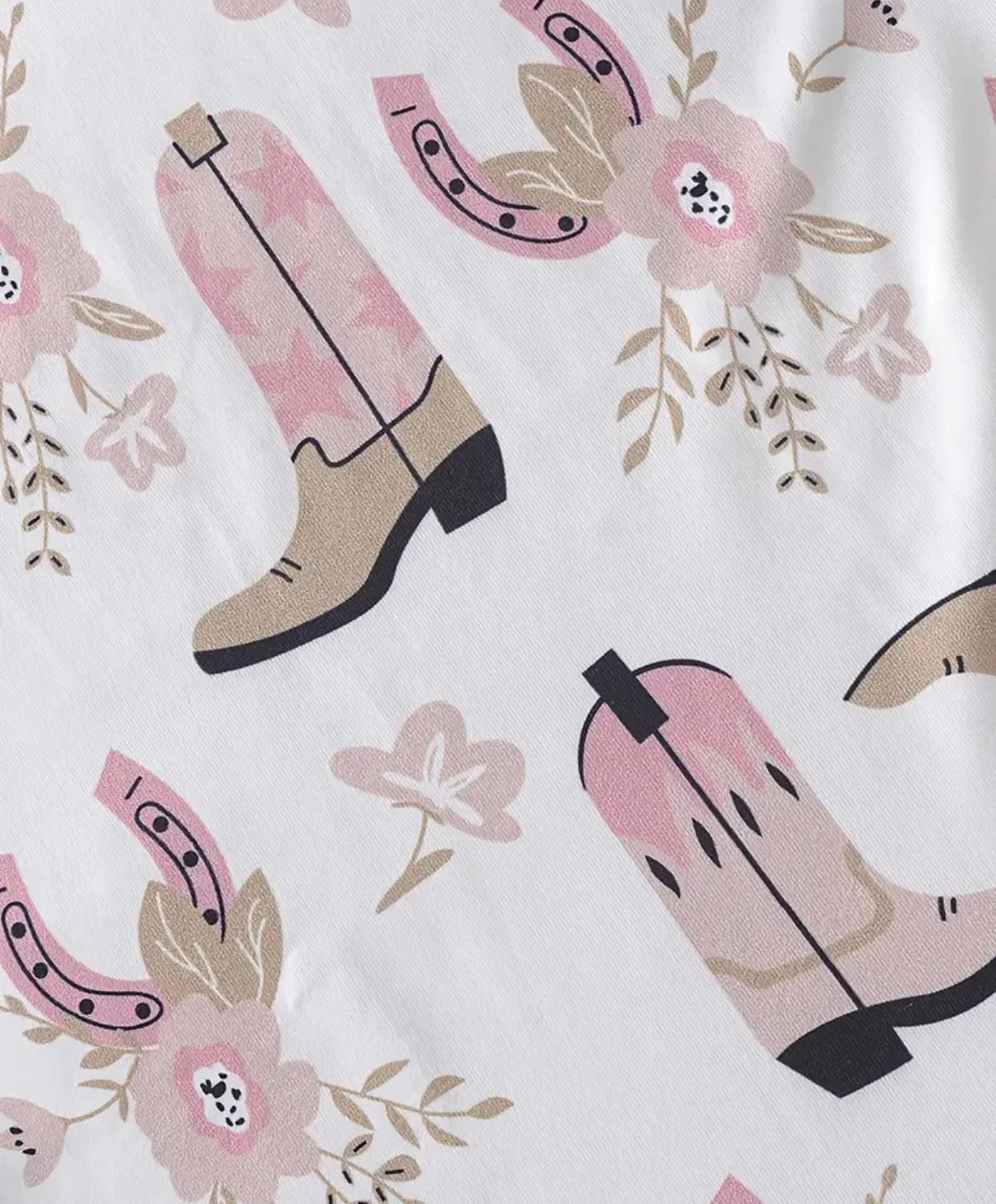 Western One Piece Pink