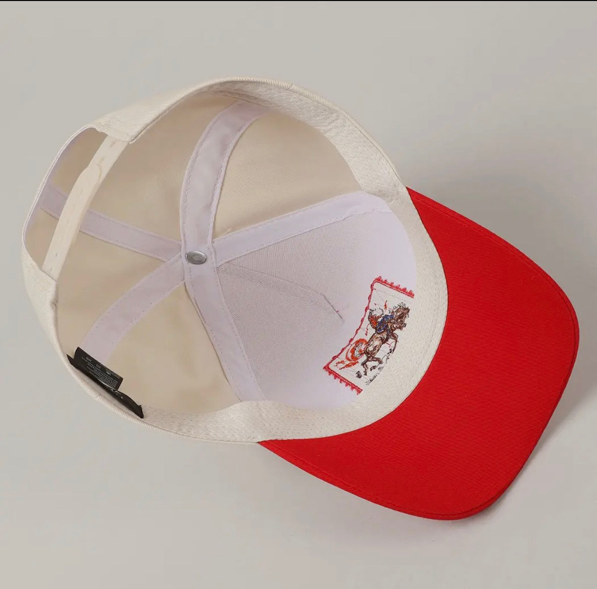 Red Cowboy Hat Embroidered