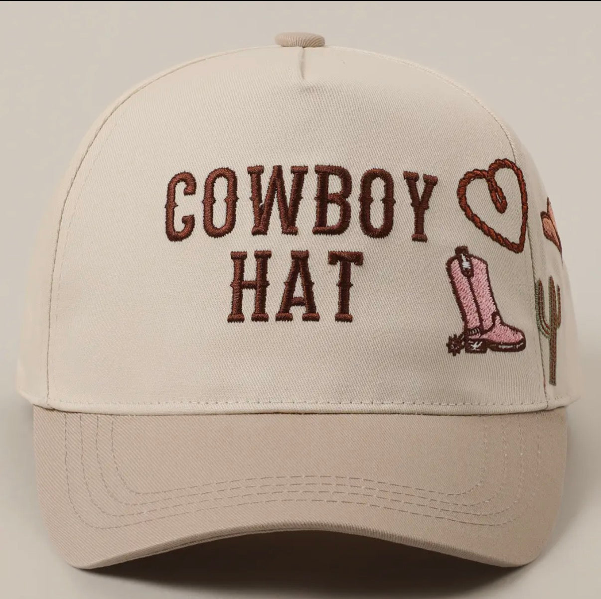 Cowboy Hat Embroidered
