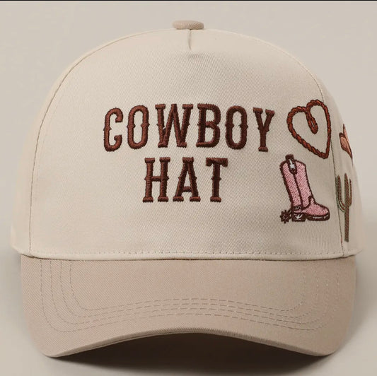 Cowboy Hat Embroidered