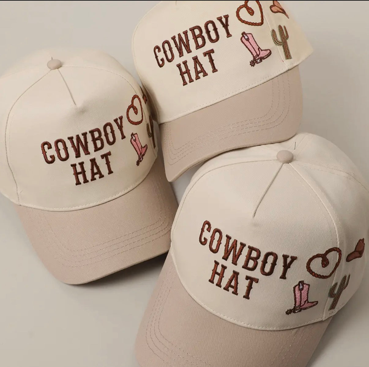 Cowboy Hat Embroidered